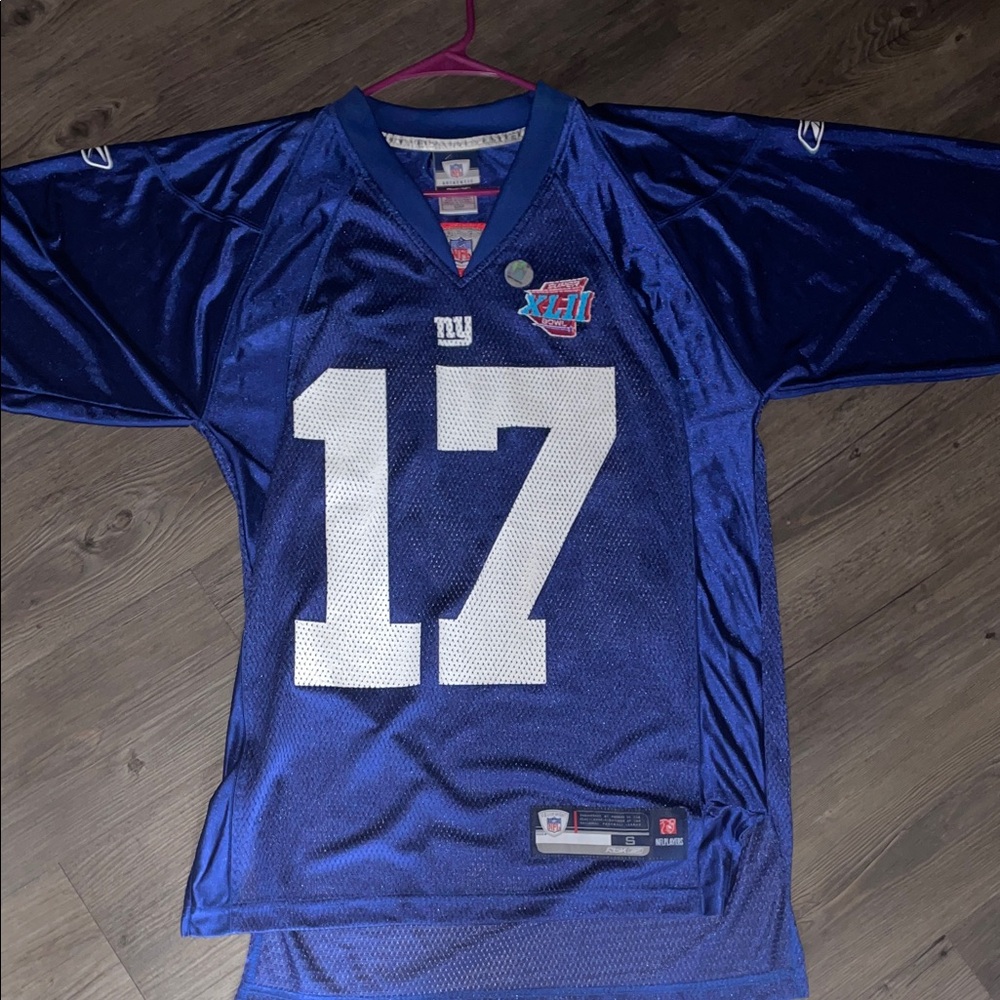 Plaxico Burress New York Giants Super Bowl XLII Jersey